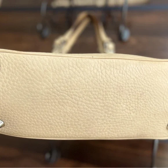 Vintage Coach Pebbled Leather Hampton Tassel Satchel No. 5055 - Picture 4 of 15